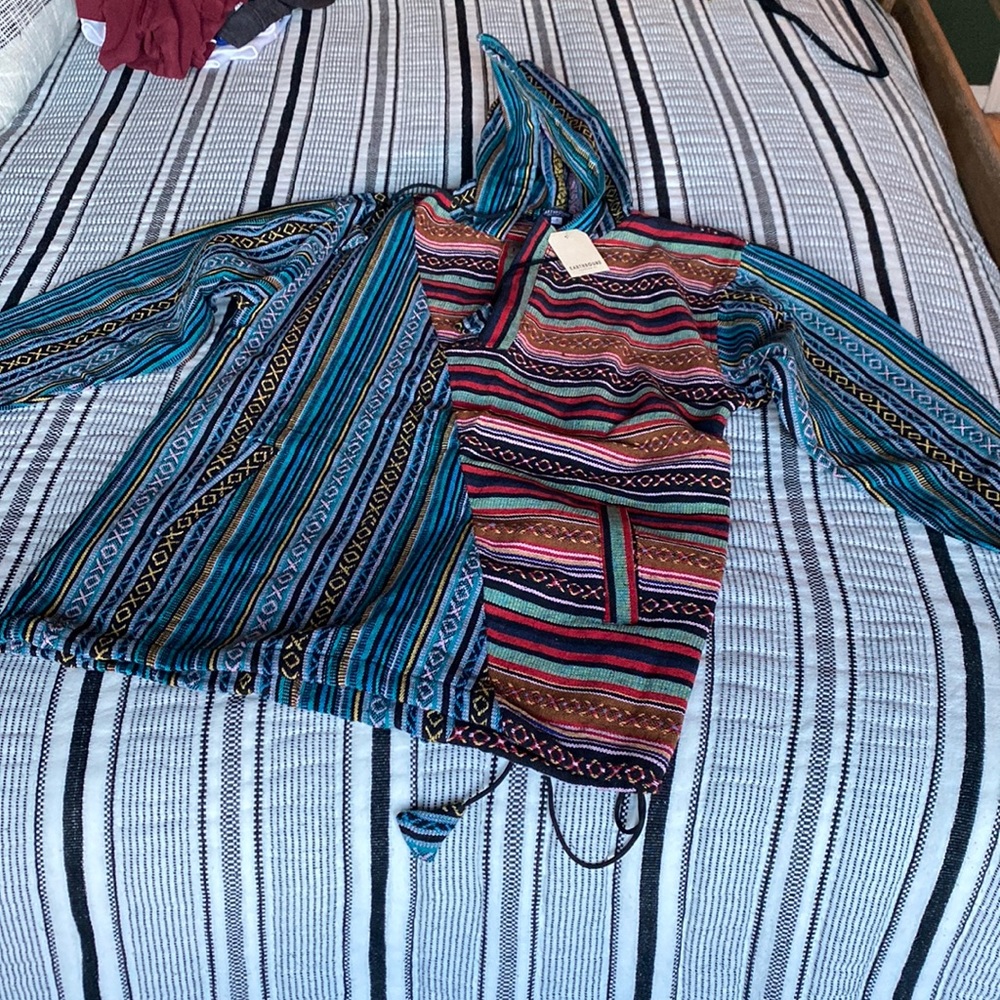 Brand NWT Earthbound hippie hoodie